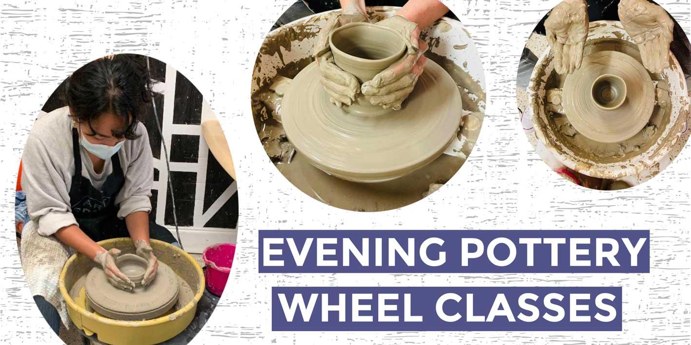 Evening Pottery Wheel Class 1418x709