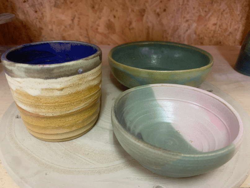 Finished Pots