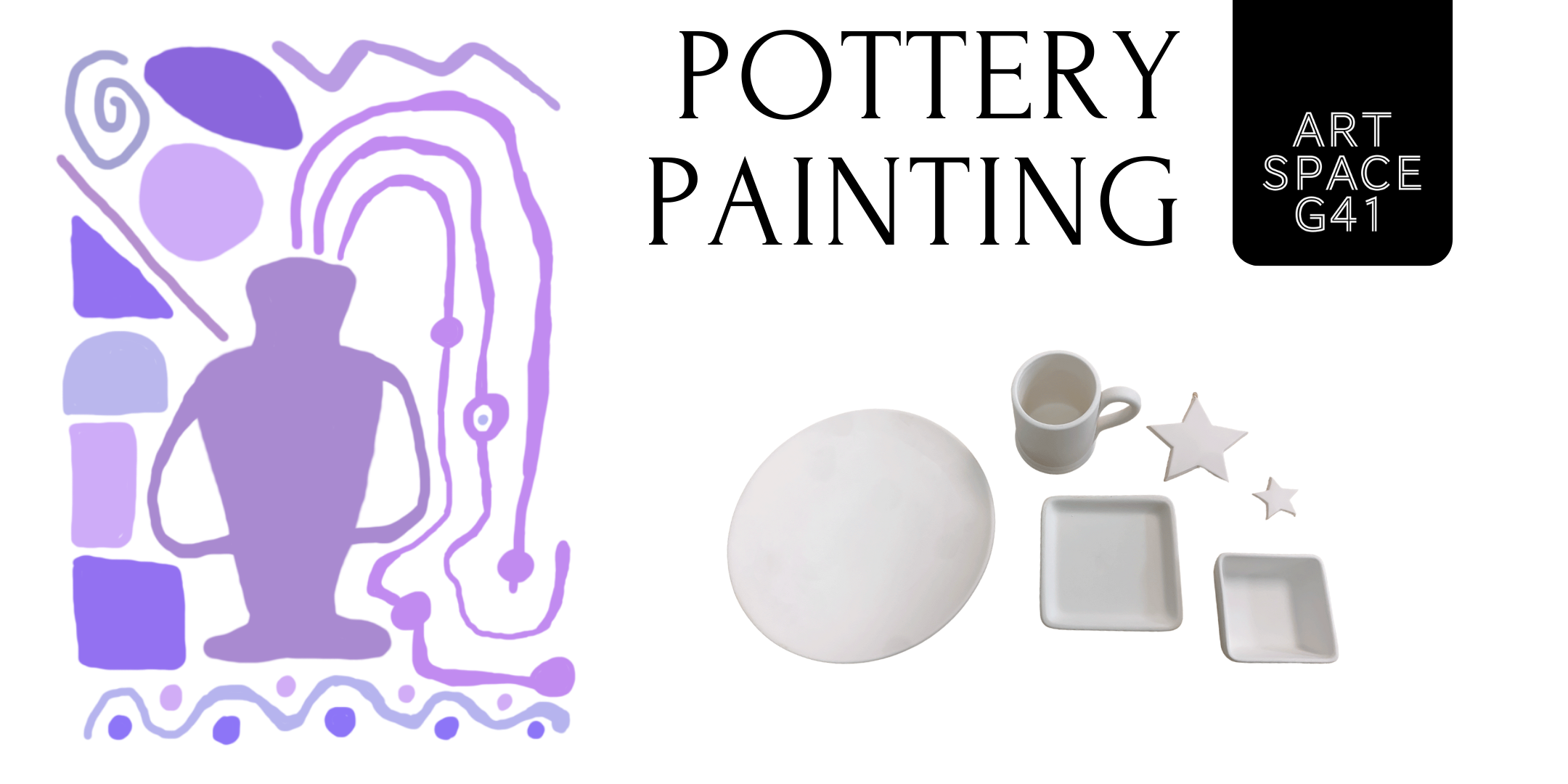 New Banner: Pottery Painting 